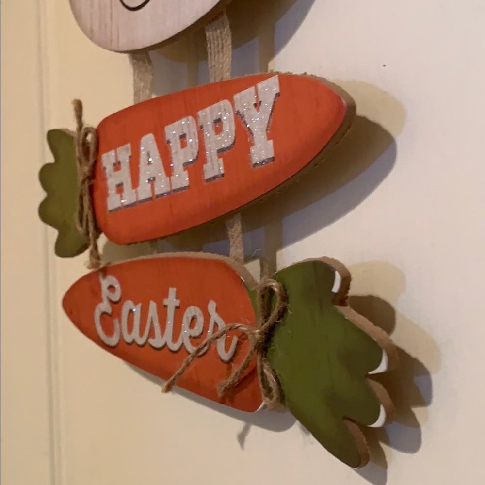 🐰Easter Rabbit Hanging Wall Signs, 14x9 in decor - Picture 6 of 8